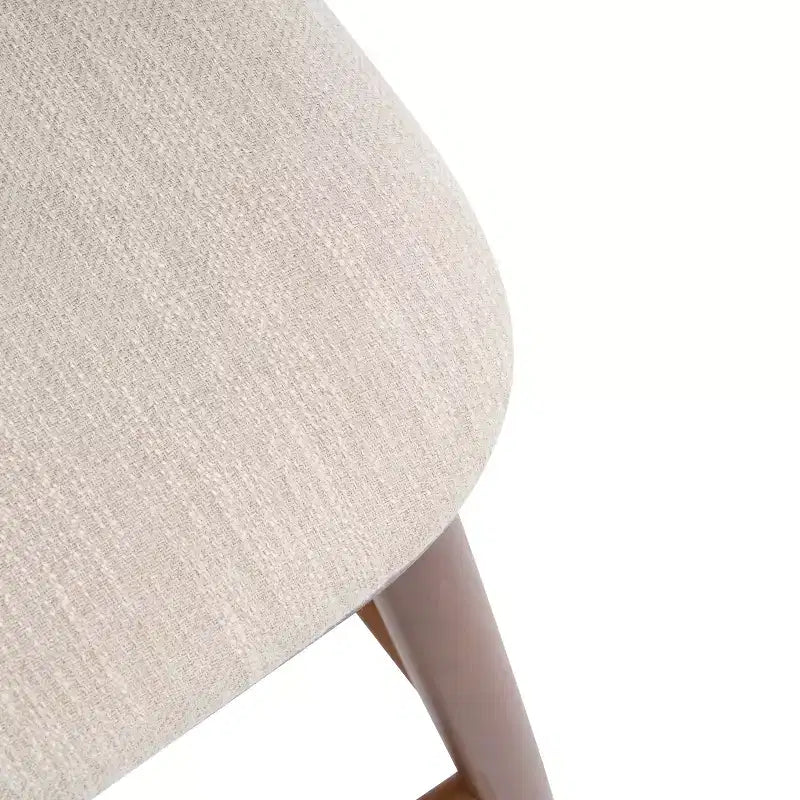 Tabourets de bar ModernLuxe (lot de 2/4), tabourets de comptoir à dossier en fuseau de style Mid-Century avec siège rembourré, tabourets de cuisine modernes pour îlot central