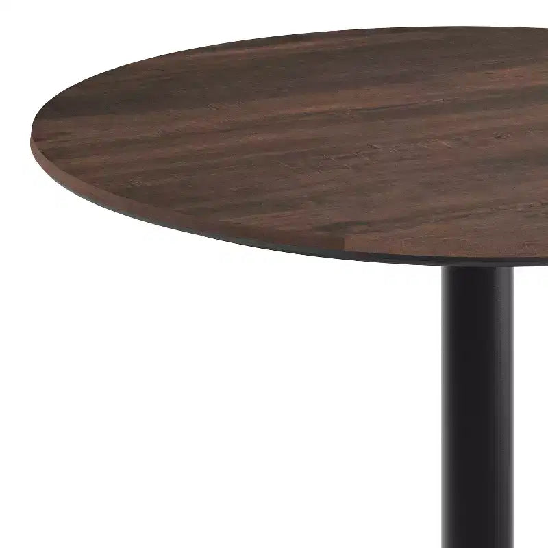 Plateau de table Flash Furniture Acadia avec technologie HPL TopGuard et base de hauteur de table