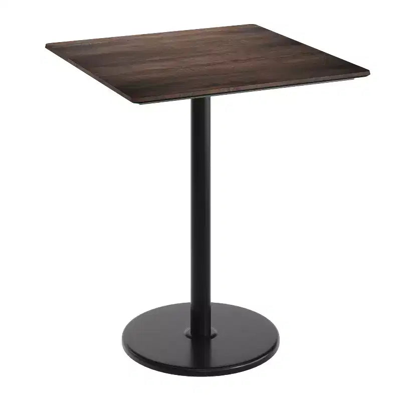 Flash Furniture Acadia Tabletop with TopGuard HPL Technology and Bar Height Base