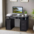 Karlhome Bureau informatique 45 pouces avec 3 tiroirs