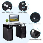 Karlhome Bureau informatique 45 pouces avec 3 tiroirs