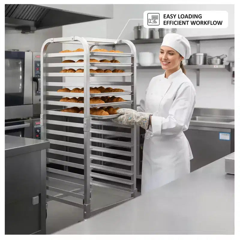 Étagère à pain à 5 ou 20 niveaux, stockage de refroidissement du pain pour cuisine, boulangerie et restaurant