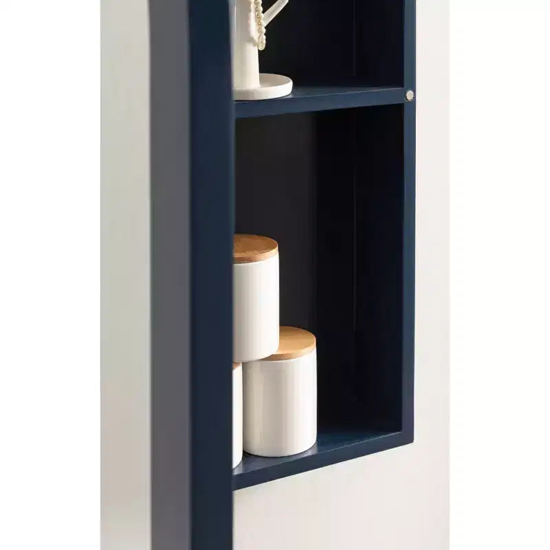 Meuble de rangement pour coiffeuse avec miroir Kate and Laurel Arcott