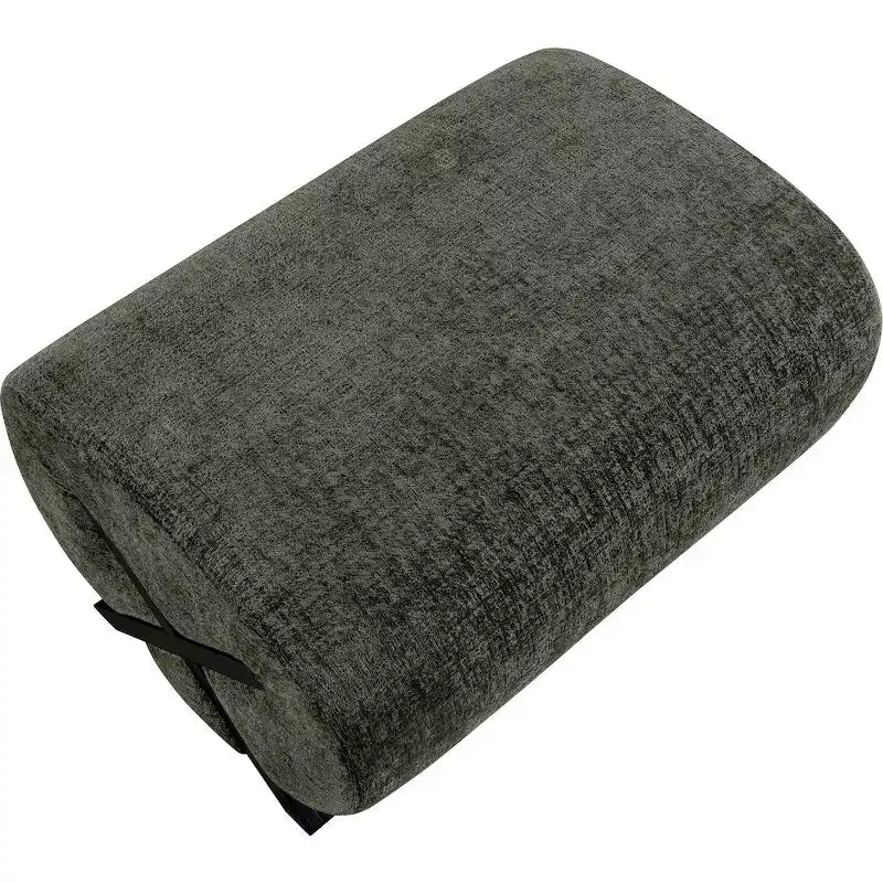 Pouf rembourré en tissu Akira Meridian Furniture