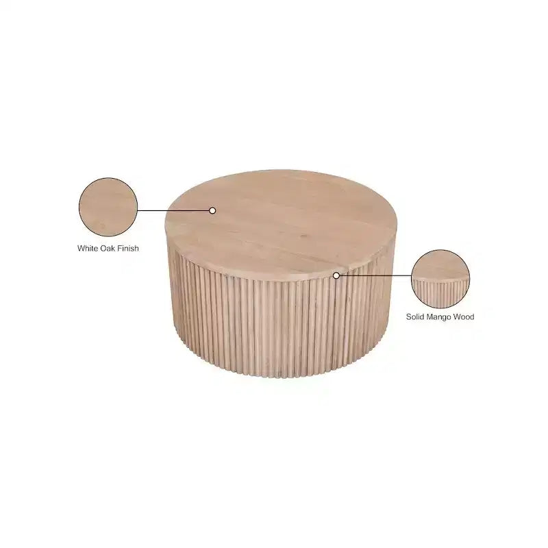 Table basse Oakhill naturelle Meridian Furniture