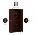 Bureau en bois avec 3 tiroirs, bureau moderne pour la maison, grand rangement