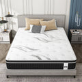 Matelas hybride en mousse à mémoire de forme gel de 12 pouces, livré en boîte