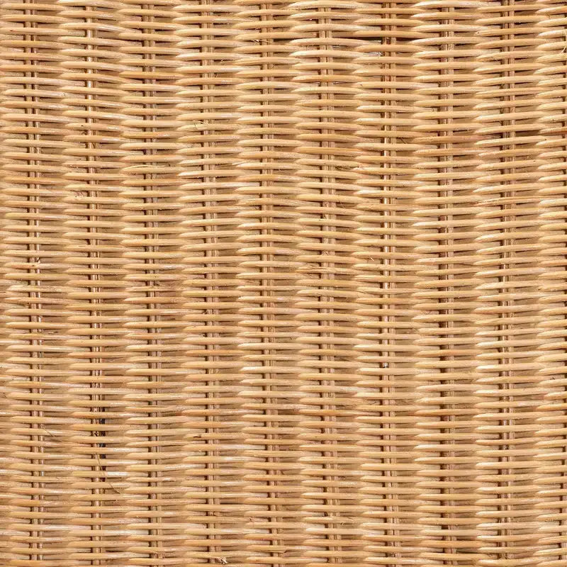 Tabouret de bar Racquel en rotin naturel et bois d'acajou : Ergonomique, Aucun assemblage requis - bali & pari