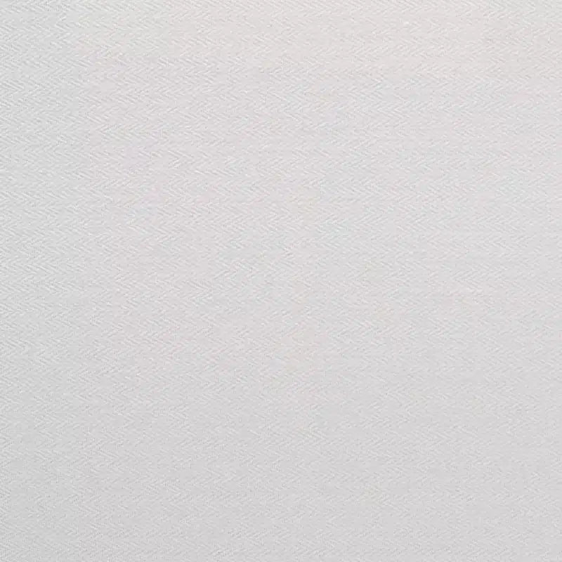 Chaise de salle à manger Rose en tissu et rotin bali & pari blanc/naturel : mélange coton-polyester, style bohème, aucun assemblage requis