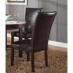 Lot de 2 chaises Talbot Parsons marron – Steve Silver : Rembourré, Aucun assemblage requis, Pieds en bois, Rembourrage en mousse