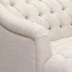 Christopher Knight Home Canapé contemporain capitonné Adelia Beige : Moderne rembourré, 3 places, cadre en bois