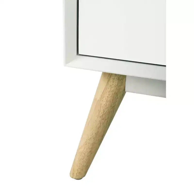Meuble TV Lilou pour téléviseurs jusqu'à 53 po Blanc Français - Adore Decor