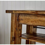 Table basse Durango 48 po et 2 tables d'appoint marron foncé – Alaterre Furniture