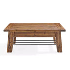 Table basse Durango 48 po et 2 tables d'appoint marron foncé – Alaterre Furniture