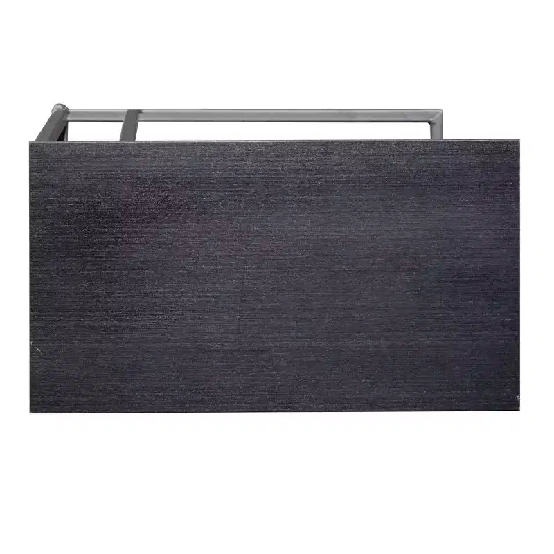 Table d'appoint contemporaine en fer et bois gris foncé - Olivia & May