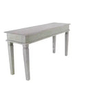 Console Rustique en Acajou Gris - Olivia & May