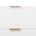 Table de chevet 2 tiroirs Jolie blanc - Adore Decor