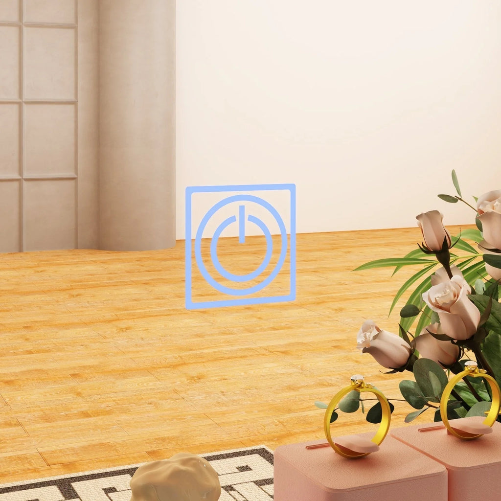 Table de Coiffeuse avec Miroir et Tabouret avec Lumières LED