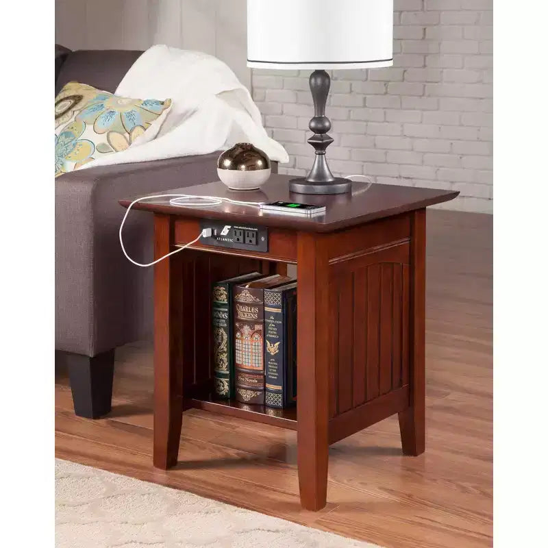 Table d'appoint Nantucket avec chargeur - AFI