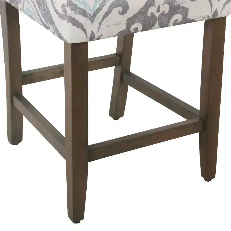 Tabouret de bar rembourré hauteur comptoir 24 po - HomePop