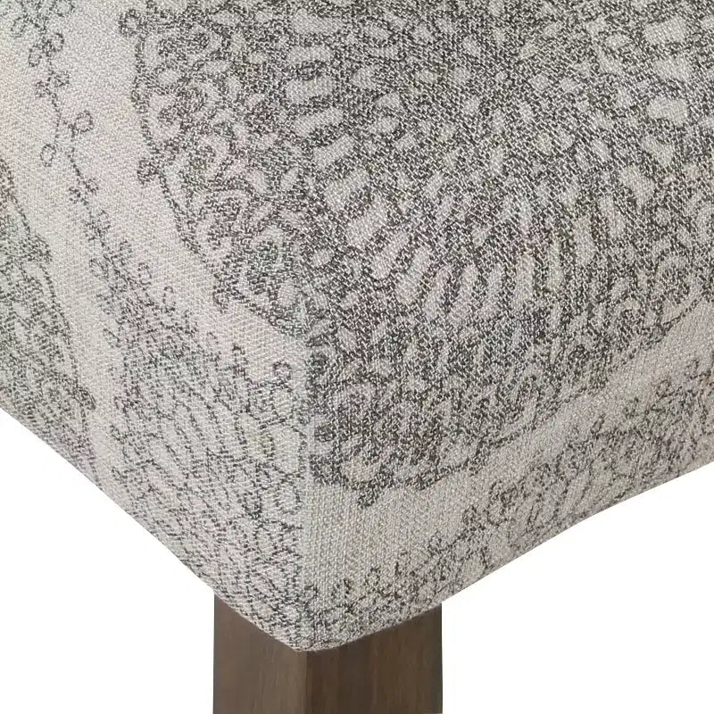 Tabouret de bar rembourré hauteur comptoir 24 po - HomePop