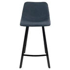 Lot de 2 tabourets de bar industriels Outlaw de 26 po de hauteur de comptoir - Lumisource