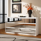 Commode à 9 tiroirs de 63 W, commode d'appoint pour salon, chambre à coucher