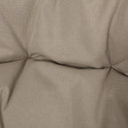 Fauteuil suspendu pliant Coloma d'extérieur en osier et corde avec support