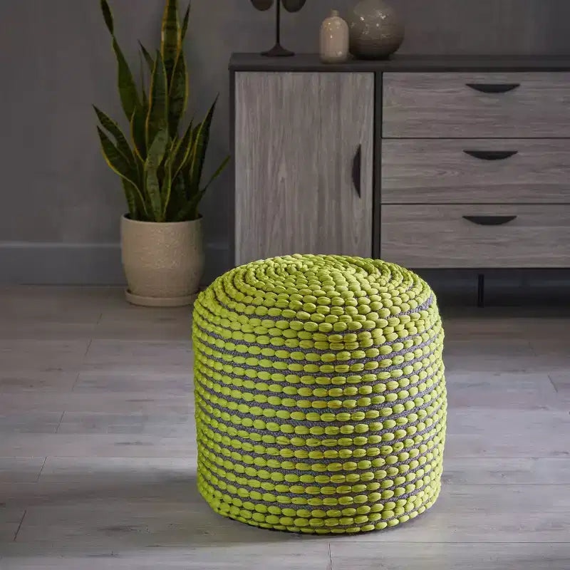 Pouf ottoman rond Rococo - Christopher Knight Home