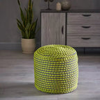 Pouf ottoman rond Rococo - Christopher Knight Home
