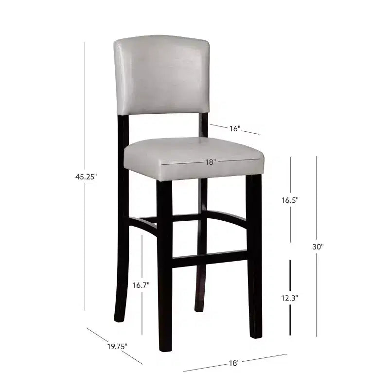 Tabouret de bar rembourré Morocco - Linon