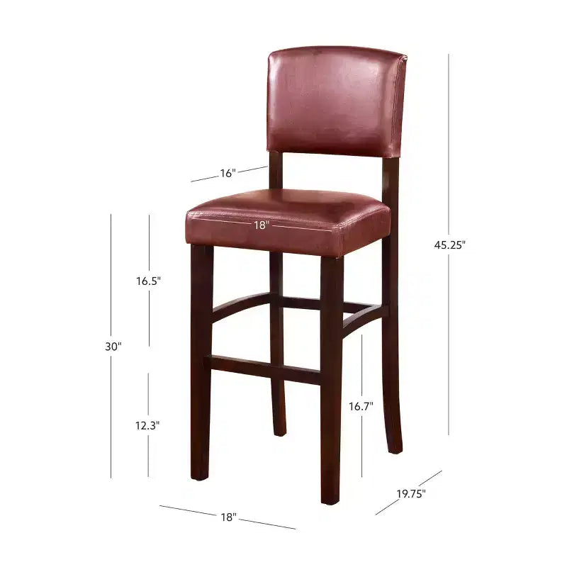Tabouret de bar rembourré Morocco - Linon
