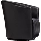 Fauteuil Club Pivotant Elements Rocket 31 Large Rivera Black