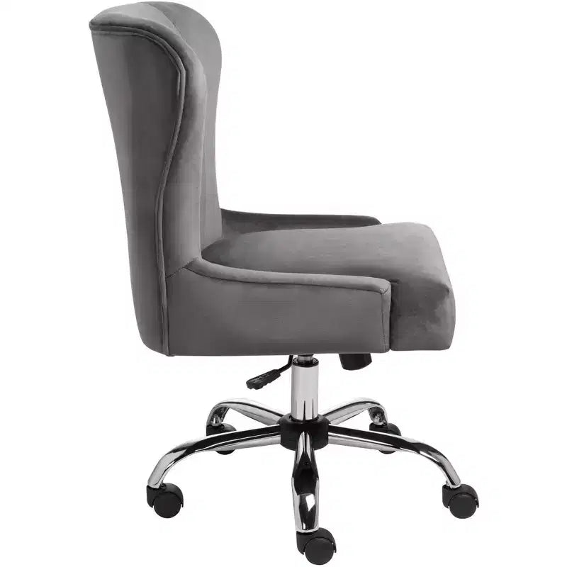 Chaise de bureau réglable Studio 55D Erin Gray en tissu