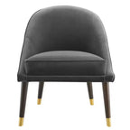 Fauteuil d'appoint en velours Avalon (18) - Steve Silver