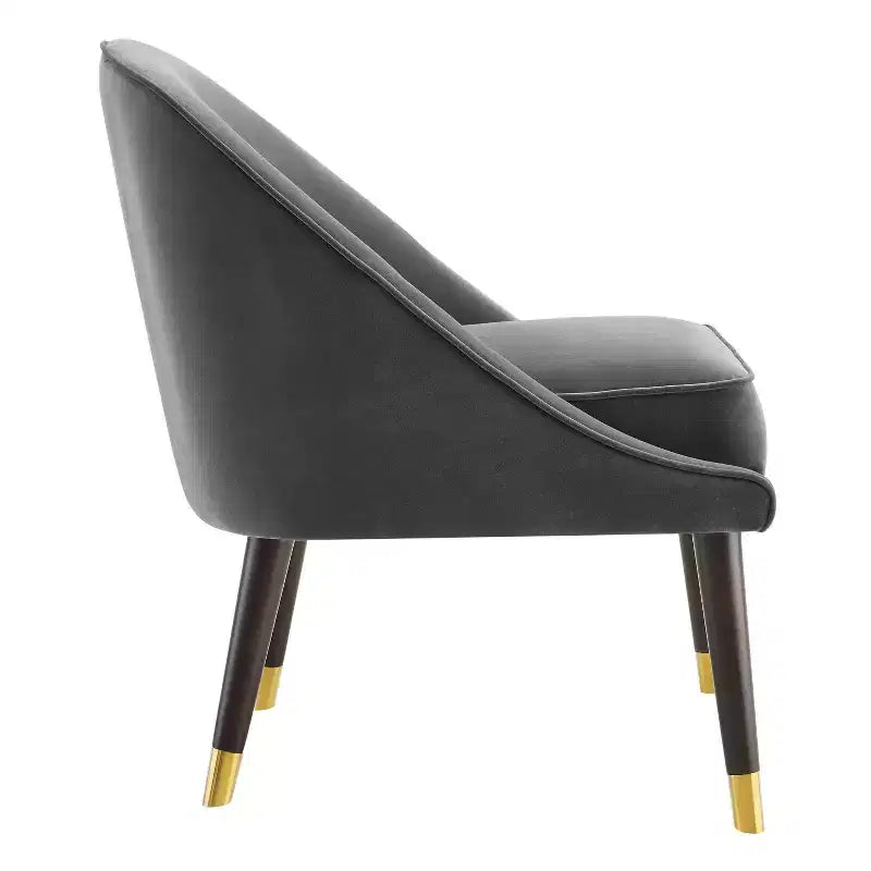 Fauteuil d'appoint en velours Avalon (18) - Steve Silver