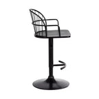 Tabouret de bar réglable en métal Edward - Armen Living