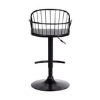 Tabouret de bar réglable en métal Edward - Armen Living