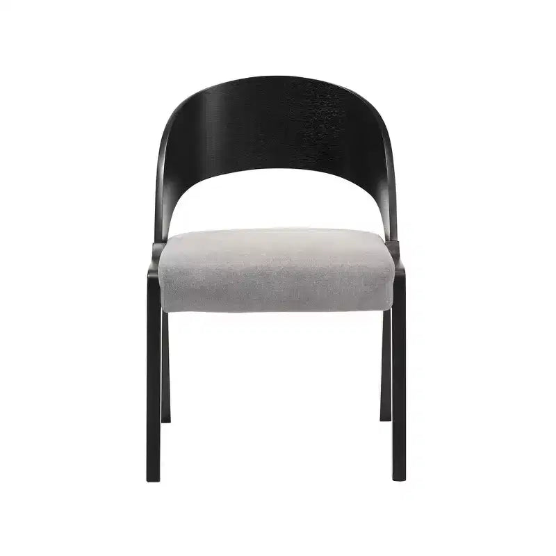 Ensemble de 2 chaises de salle à manger Polly Mid-Century rembourrées - Armen Living