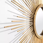 Miroir Nahla Sunburst - Feuille d'or - Safavieh