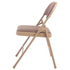 Lot de 4 chaises pliantes rembourrées en tissu - Hampden Furnishings