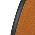 Flash Furniture Table d'activités collaborative flexible en stratifié thermique demi-cercle de 47,5 po – Pieds courts réglables en hauteur