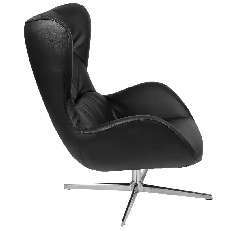 Fauteuil pivotant d'appoint Flash Furniture Rétro pour la maison et le bureau