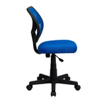 Fauteuil de bureau ergonomique Emma et Oliver à dossier incurvé en maille et pivotant