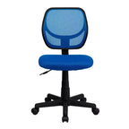 Fauteuil de bureau ergonomique Emma et Oliver à dossier incurvé en maille et pivotant