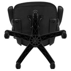 Fauteuil de bureau ergonomique à dossier haut en maille Emma et Oliver avec accoudoirs relevables