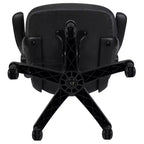Fauteuil de bureau ergonomique à dossier haut en maille Emma et Oliver avec accoudoirs relevables