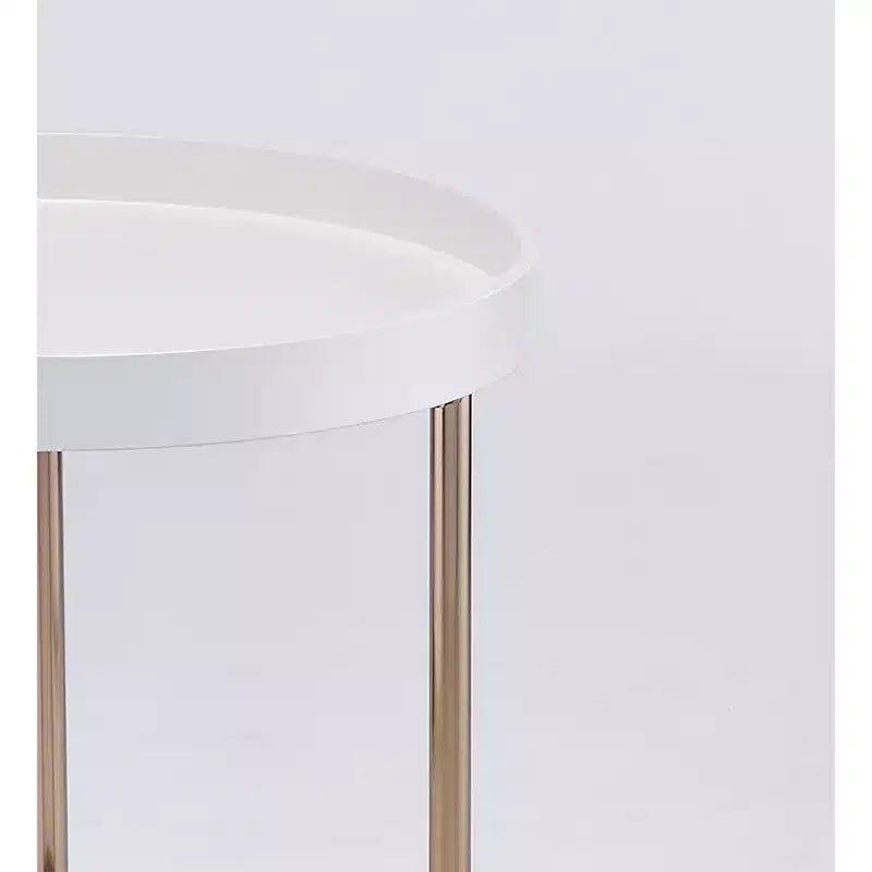 21,75 Table d'appoint Edie à bord relevé de style Mid-Century - Ore International