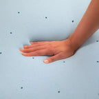 Emma et Oliver Ensemble matelas et surmatelas en mousse à mémoire de forme gel 10 pièces