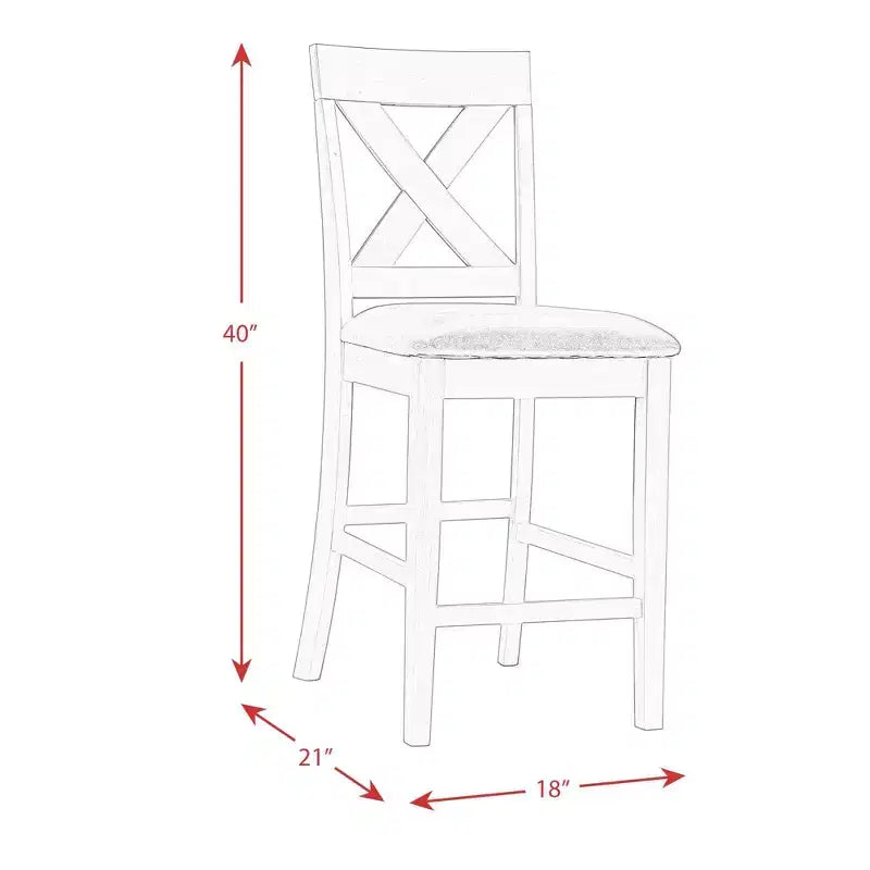 Ensemble de chaises de comptoir Alexa - Picket House Furnishings